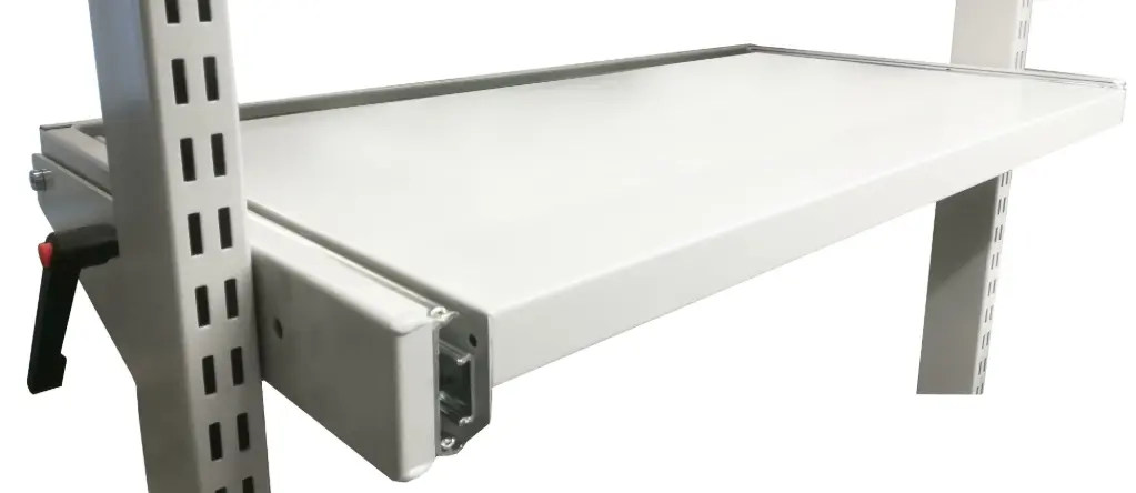 Ausziehbarer Stahlboden 