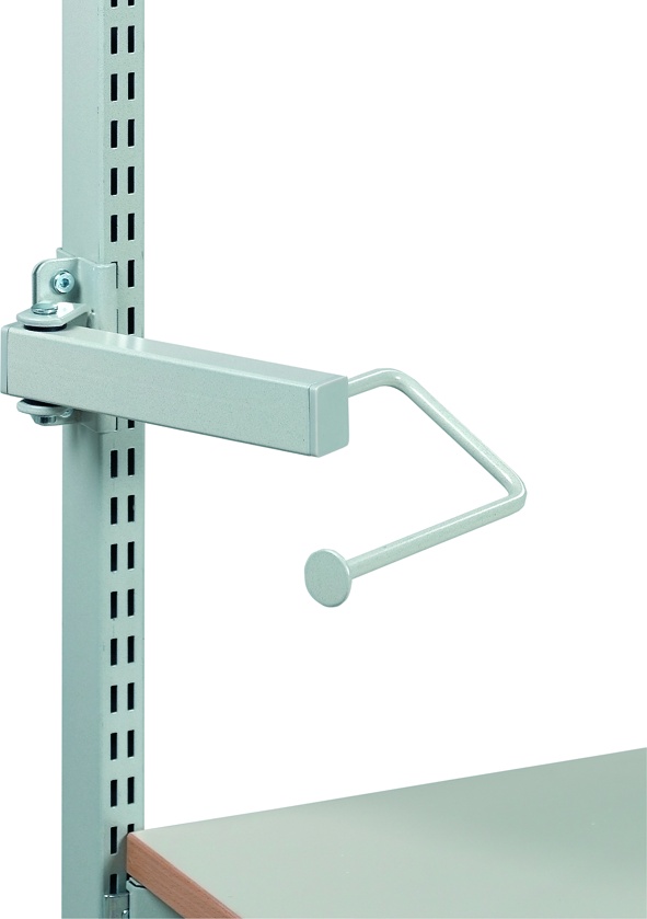 Rollenhalter für Rasterrohr