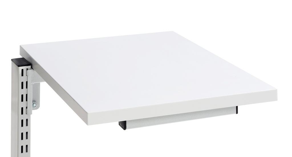 Ablagebord mit fest montierten Trägern