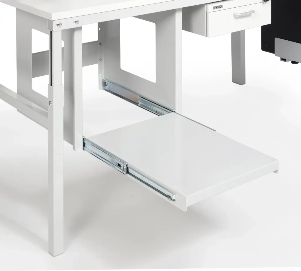 Ausziehbares Stahlbord für Drucker
