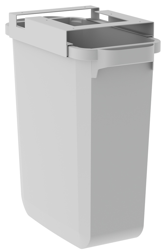 Ausziehbarer Abfallbehälter PRMB3 zur Untertischmontage