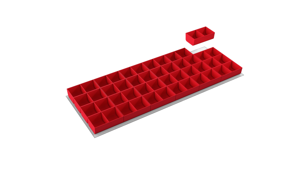 Greifschaleneinsatz für Regalsystem