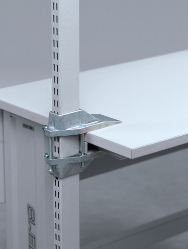 [2038846554-00] Aluminium-Klemmschuh für Tischbefestigung