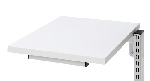 Ablagebord mit fest montierten Trägern