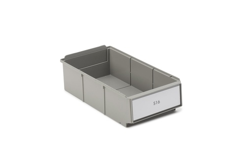 [2356S16] Selbstklebendes Schutzschild mit Papp-Etikett für Treston ReBOX-Schubladen 6316 - 6516-30R